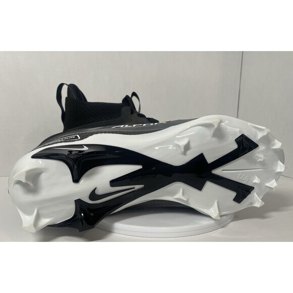 Nike Alpha Menace 4 Elite Mens Size 12.5 Wide Black Football Cleats HF5107-001 main image 11